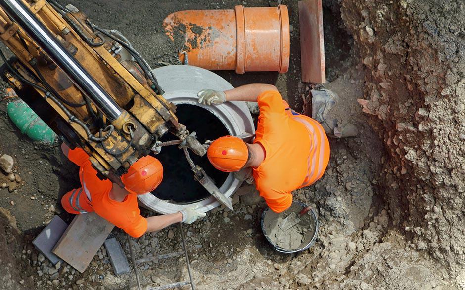 canalisation egout Le Pecq